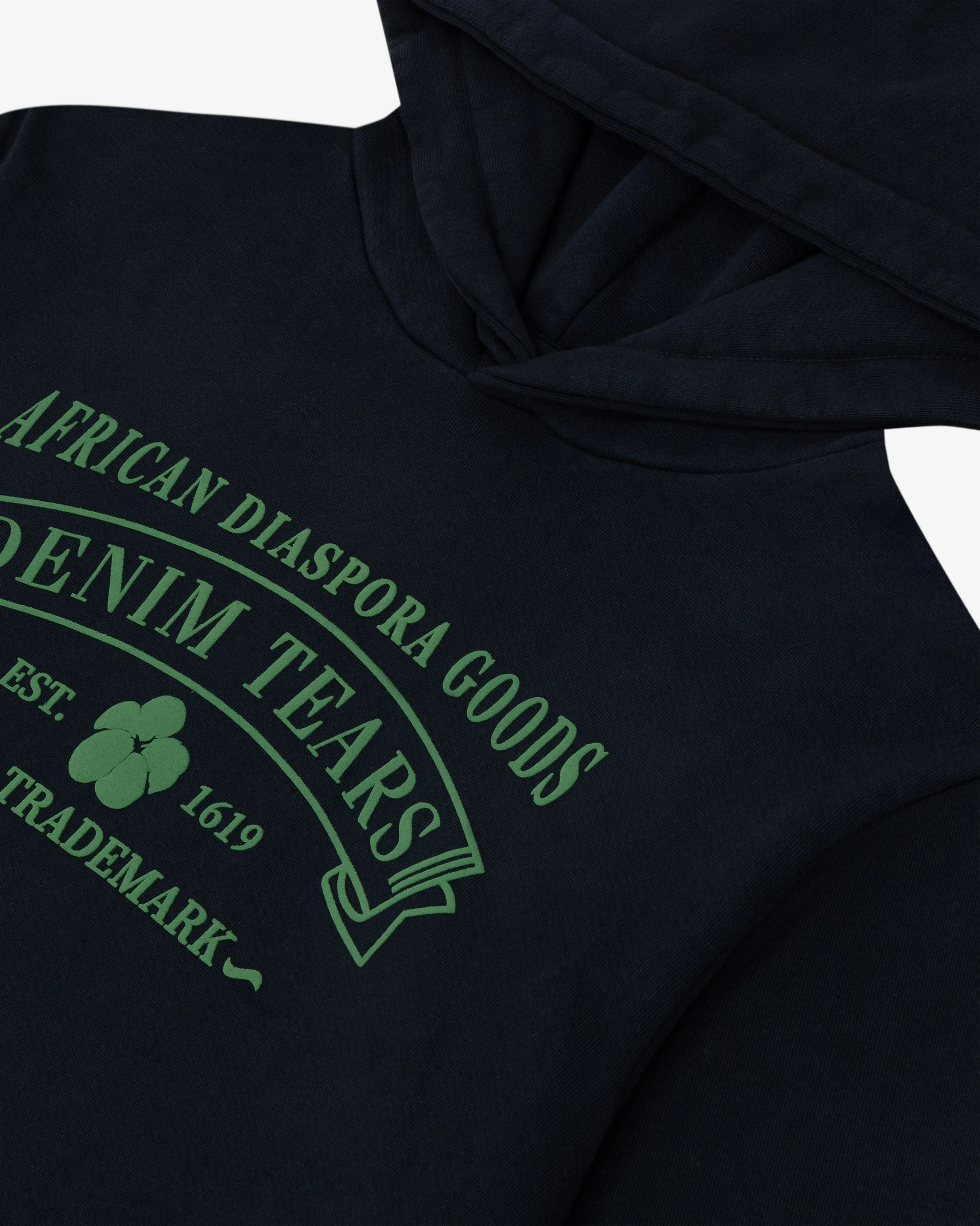 Denim Tears - Men's ADG Hoodie Green Print - (Navy)