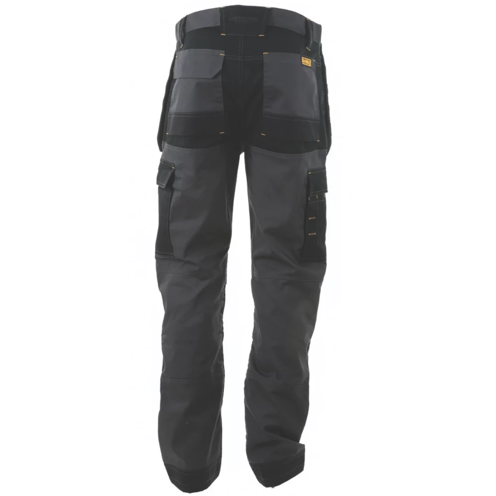 DeWalt Barstow Holster Work Trousers Charcoal Grey 32" W 29" L - Screwfix