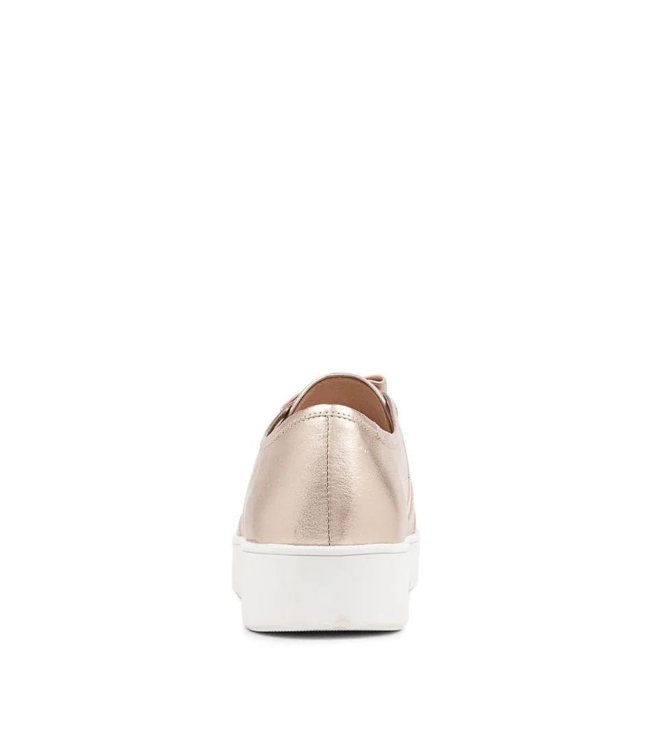 DJANGO & JULIETTE Labbit Platino White Sole Leather Sneakers