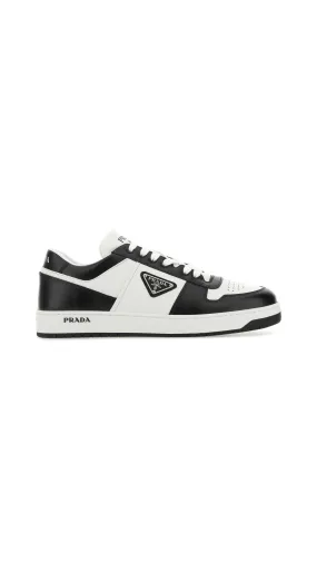 Downtown Leather Sneakers - White/Black