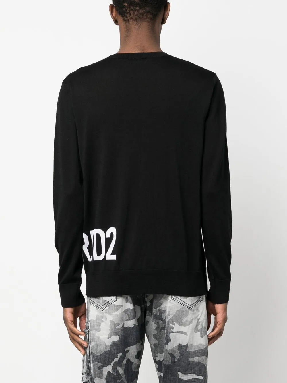 Dsquared2    Dsquared2 Logo Wool Jumper