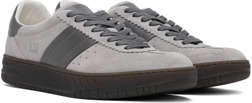 Dunhill Gray Court Legacy Sneakers