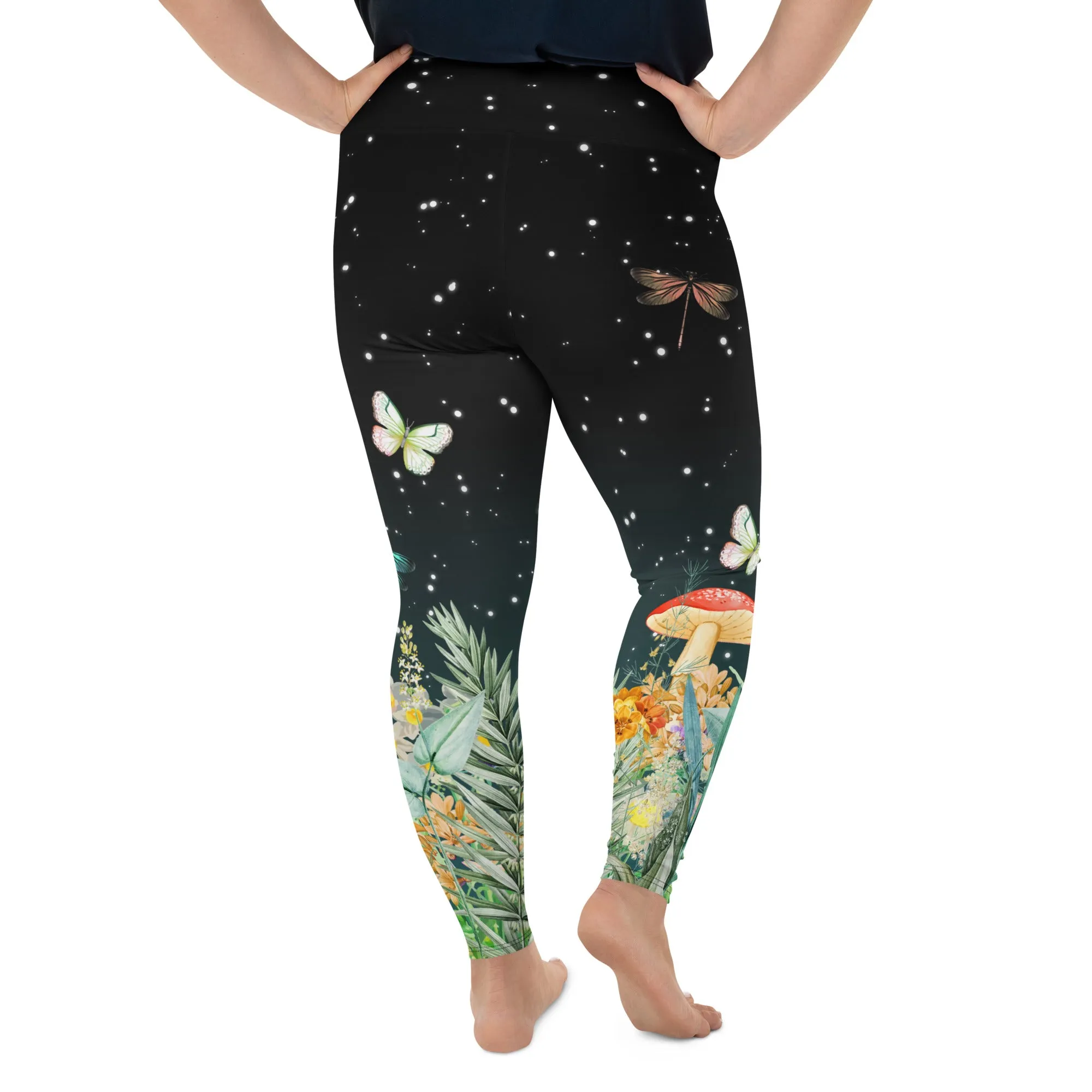 Enchanted Forest Plus Size Leggings