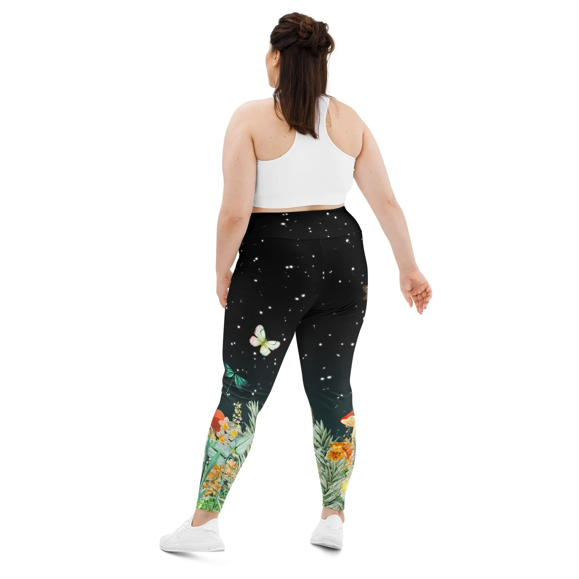 Enchanted Forest Plus Size Leggings