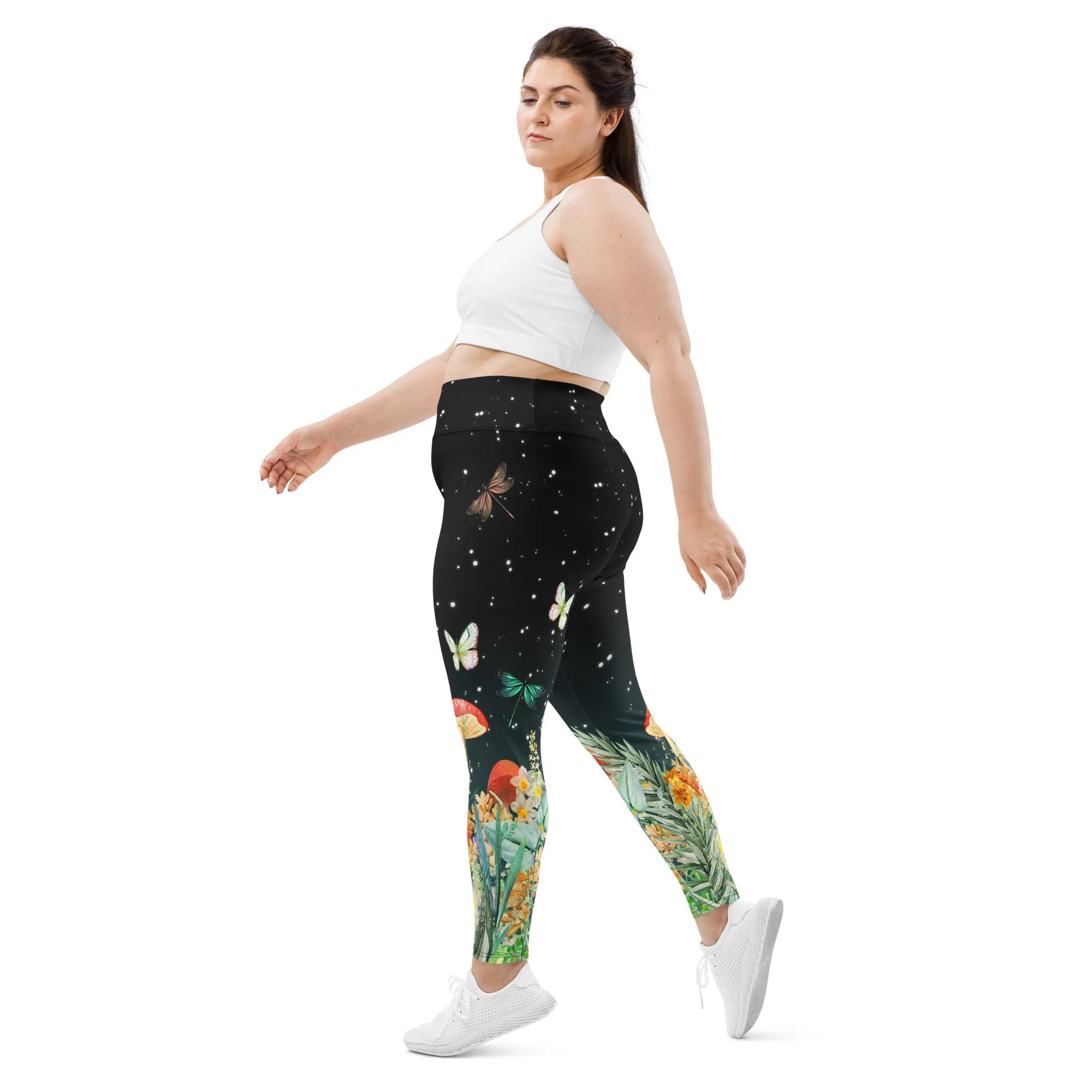 Enchanted Forest Plus Size Leggings