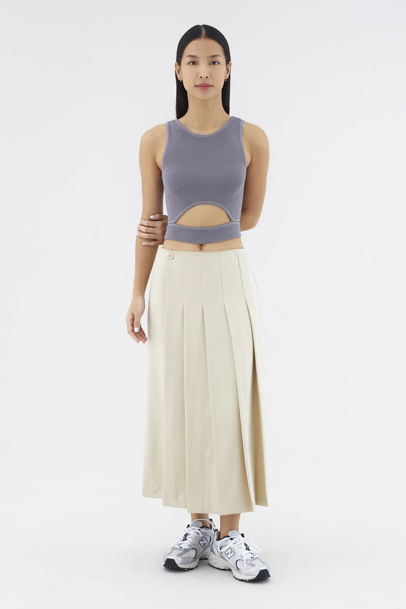 Felisca Cut-Out Crop Tank