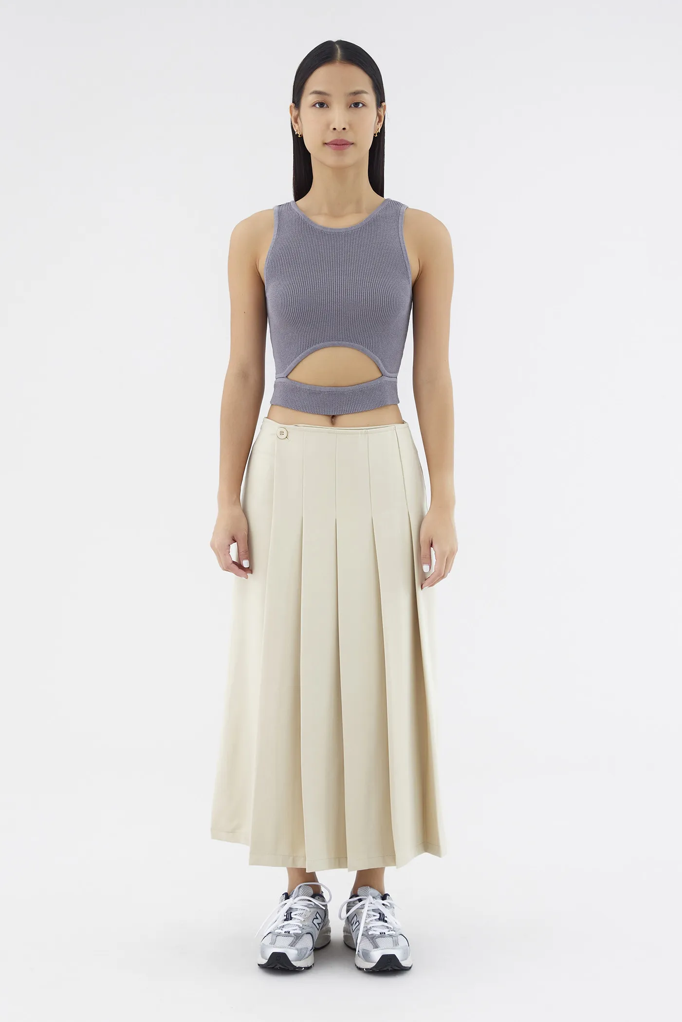 Felisca Cut-Out Crop Tank