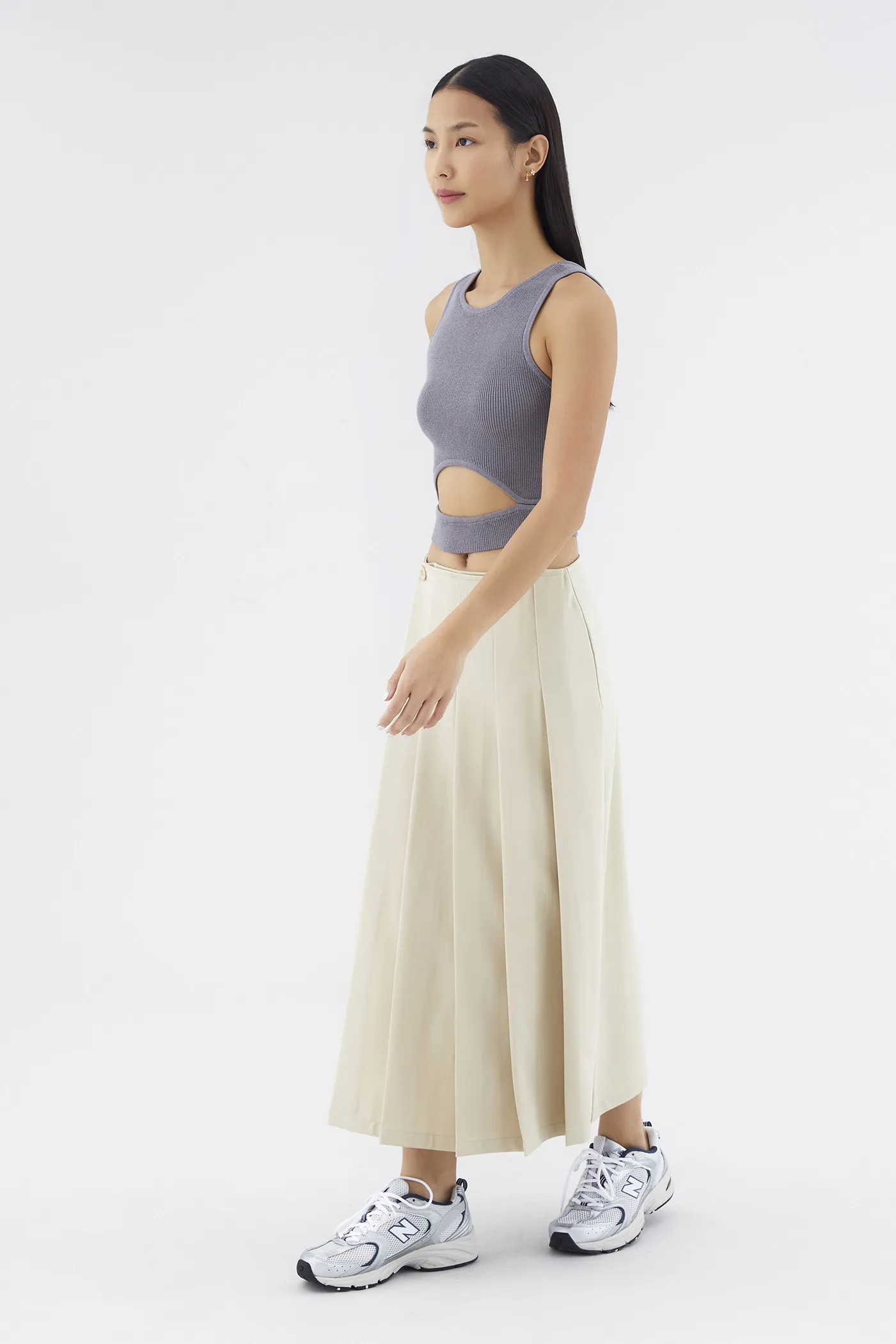 Felisca Cut-Out Crop Tank