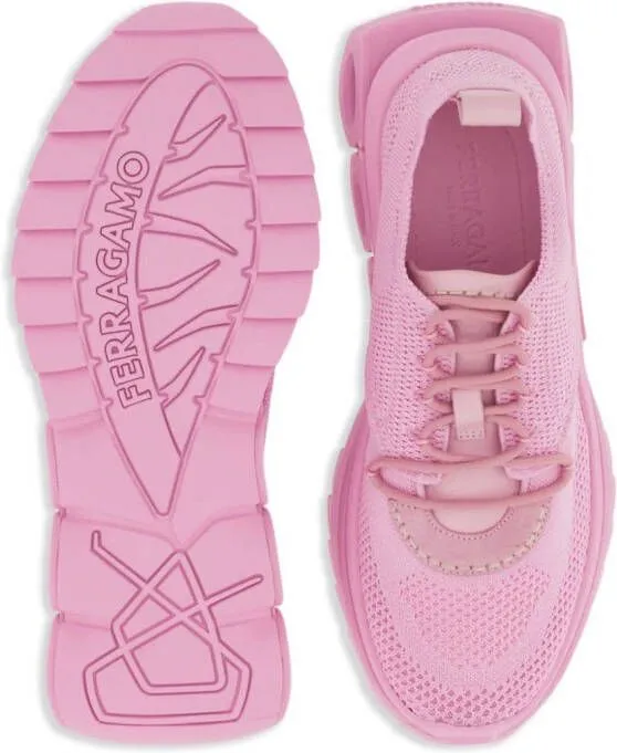 Ferragamo Gancini low-top sneakers Pink