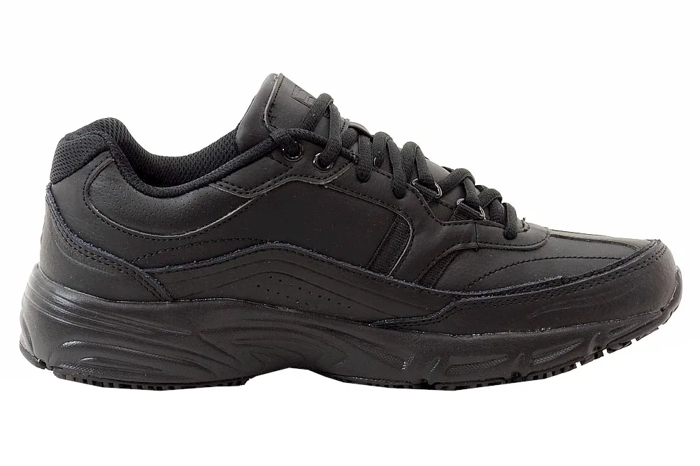 Fila Men's Memory Workshift Sneakers Slip Resistant Trainers Black Sz: 8.5W