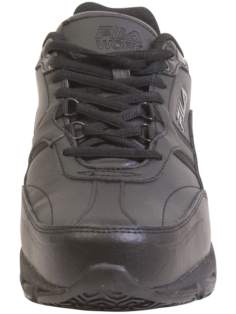 Fila Men's Memory Workshift Steel Toe Sneakers Slip Resistant Black Sz: 8.5EEEE