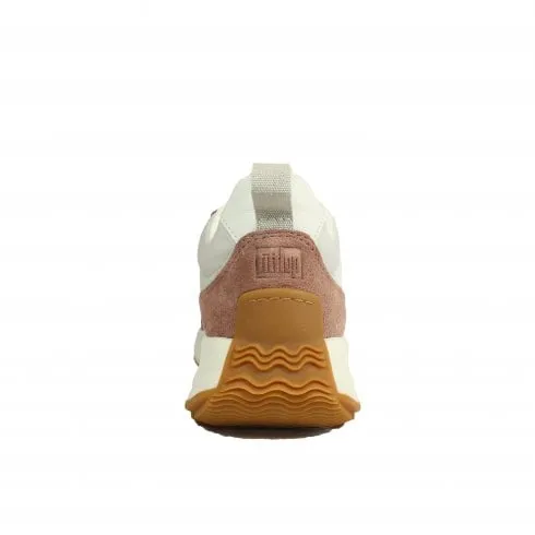 Fitflop F-Mode Flow | Dusky Pink Mix | Women's Flatform Sneakers