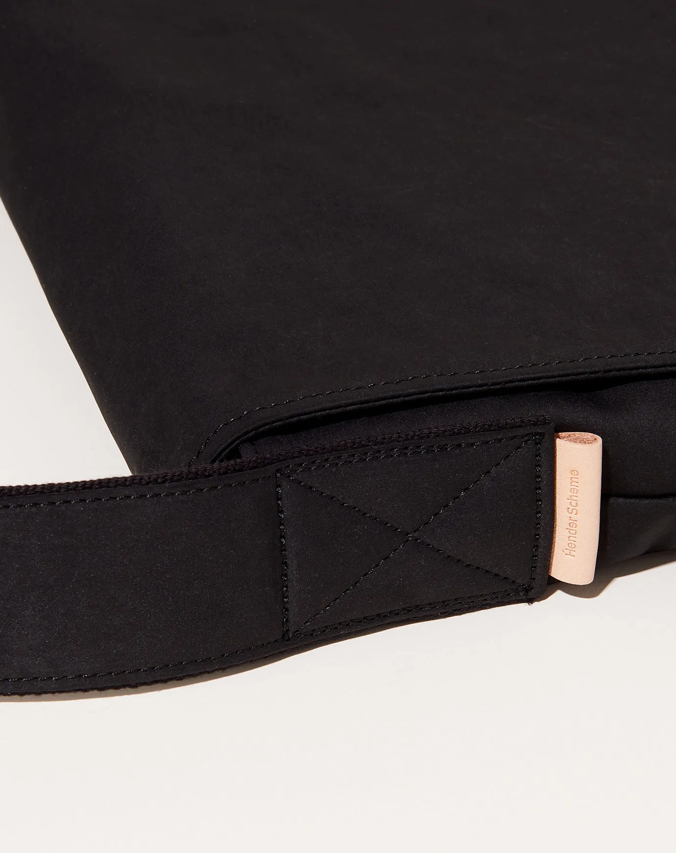 Flap Shoulder Bag in Black