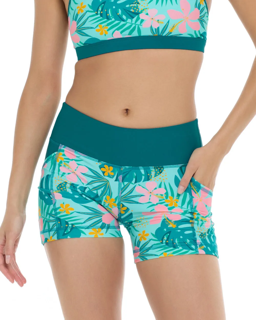 Flor Nove Splash Short