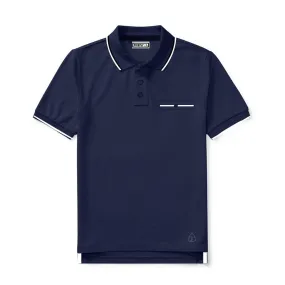 FLY Men Navy Blue Polo