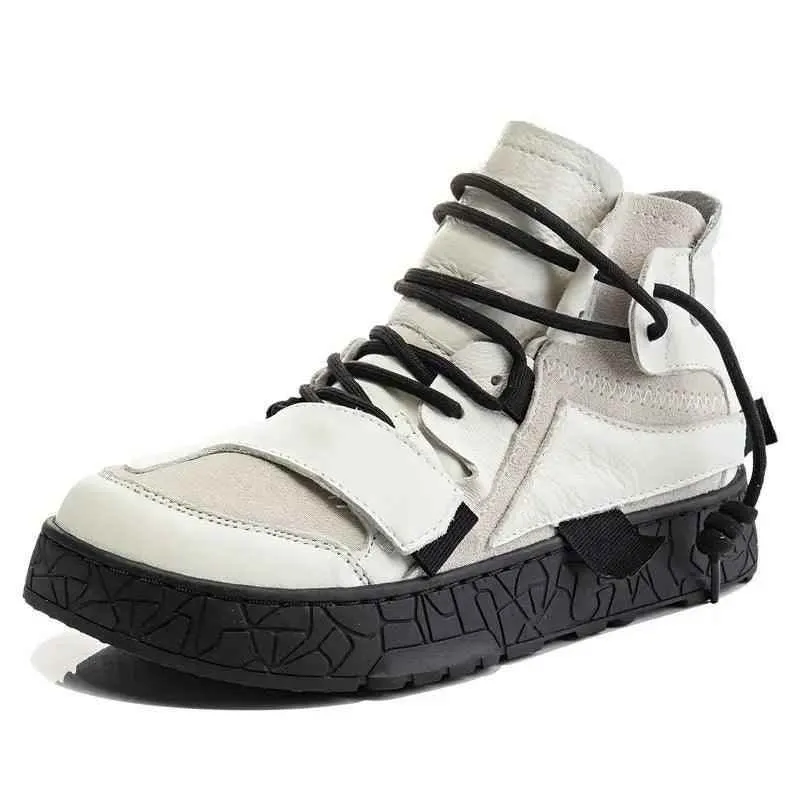 G28 Women's Casual Shoes - High Top Sneakers - Leather Boots