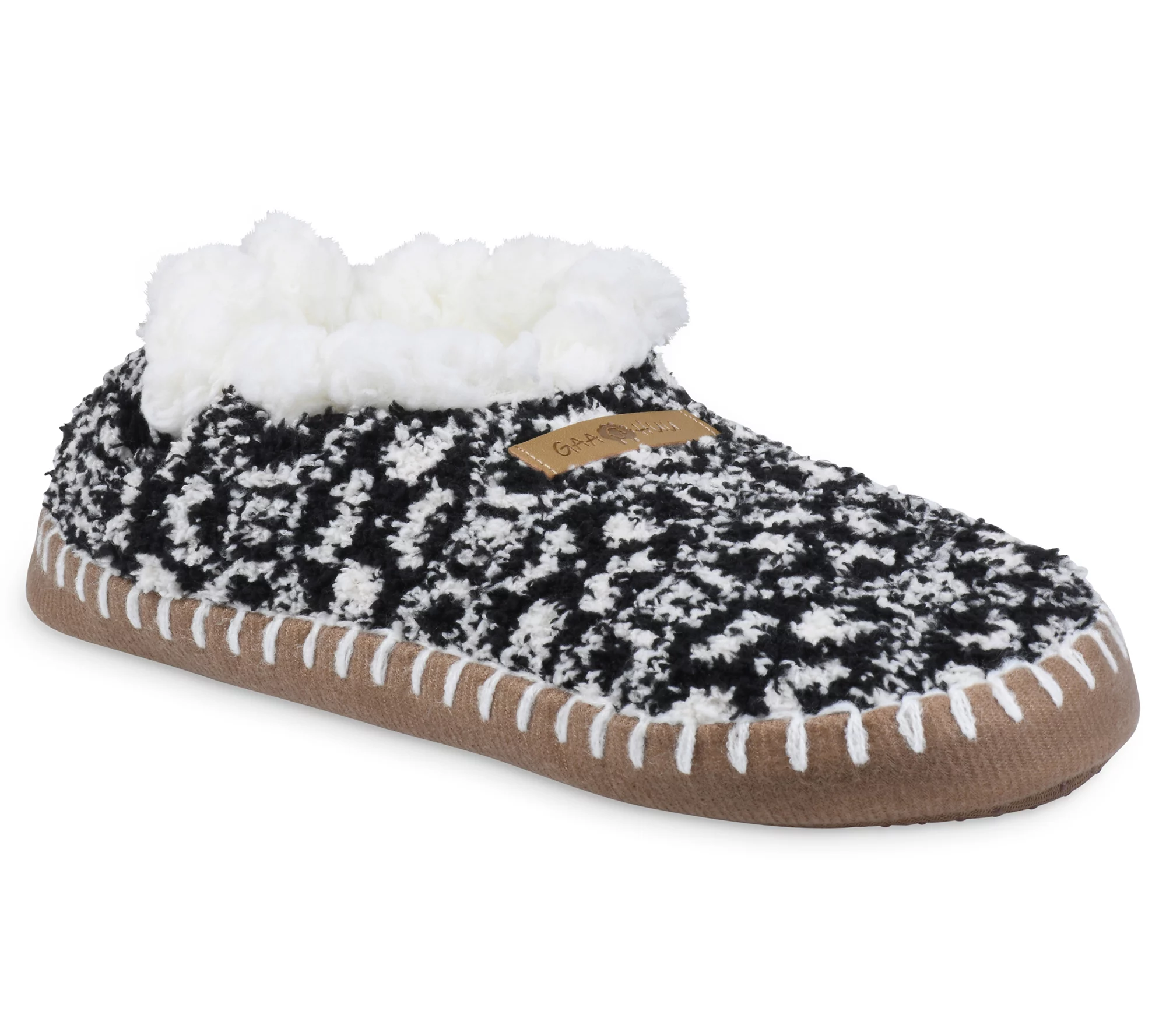 Gaahuu Women's Cozee Yarn Mocassin Slipper