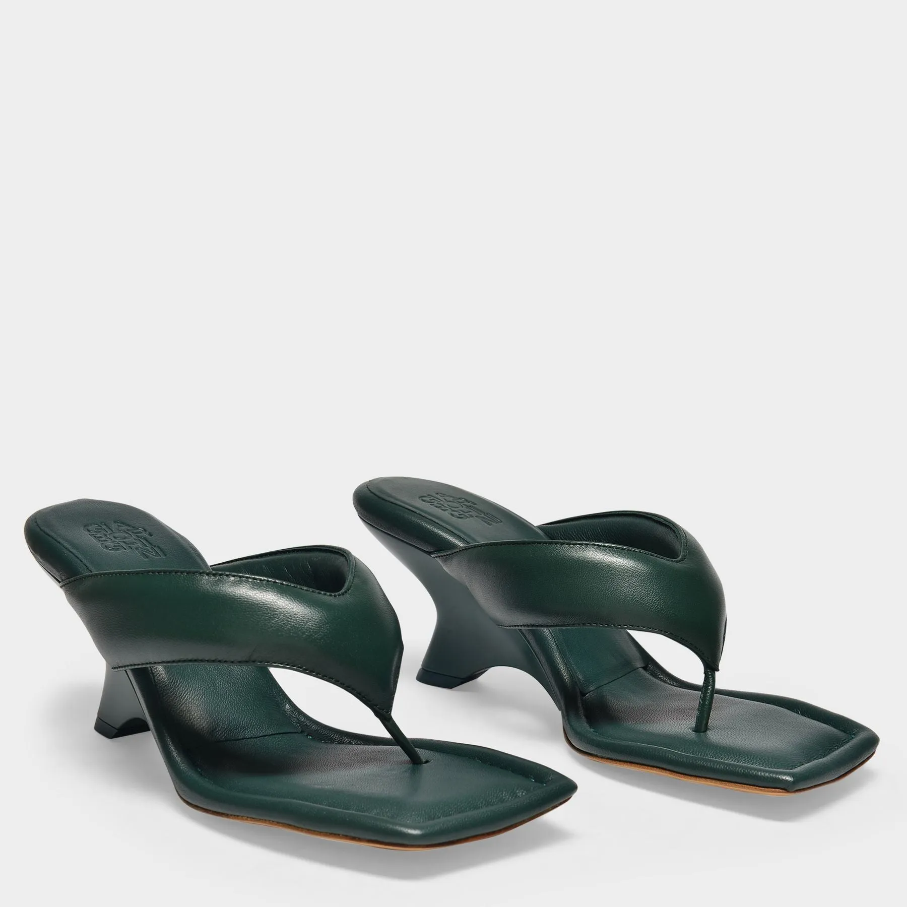 Gia Borghini  Gia 6 A920 Cliff Green Sandals