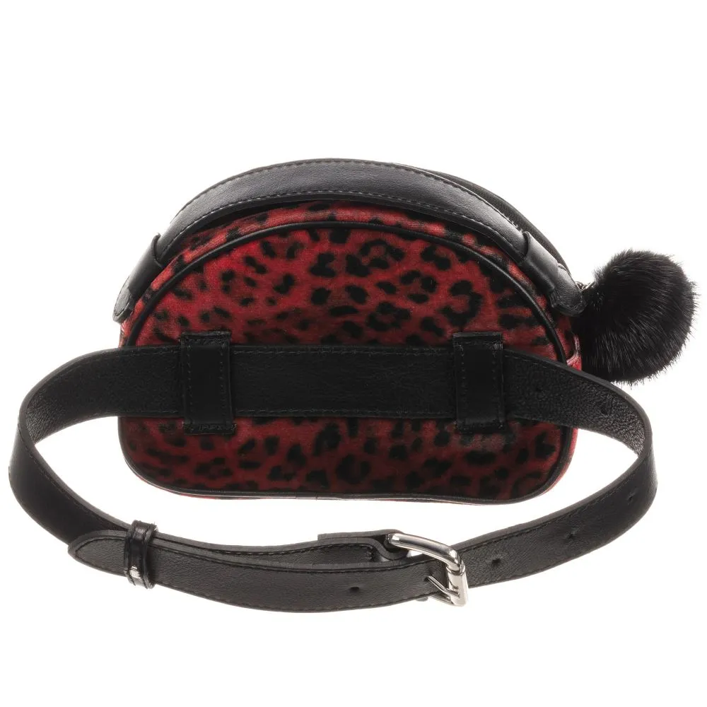 Girls Leopard Print Bag (64cm)