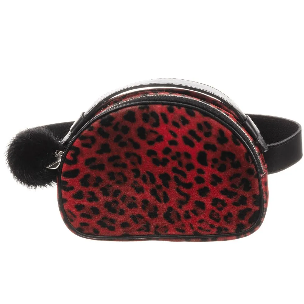 Girls Leopard Print Bag (64cm)