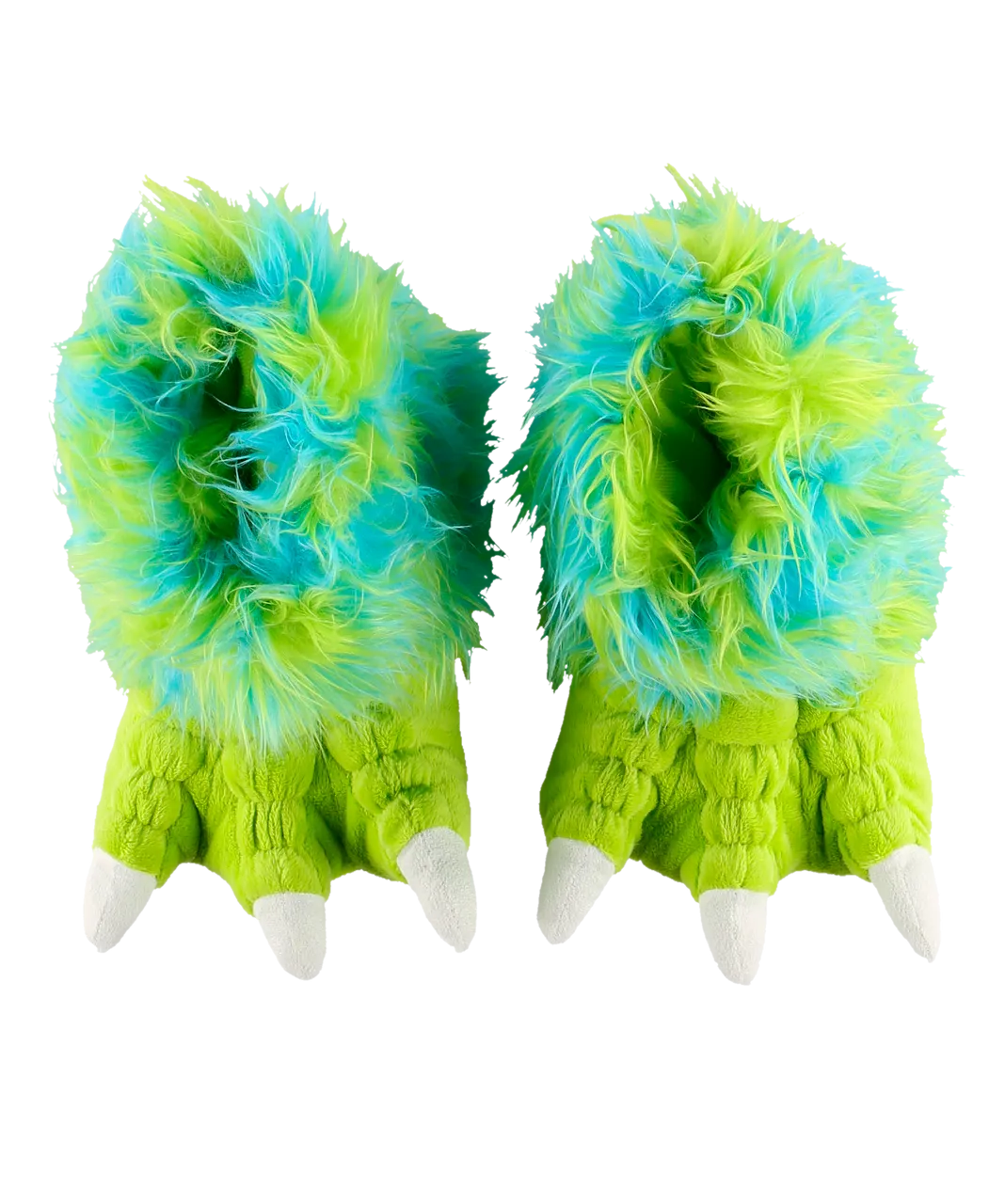 Green Monster Kid and Adult Paw Slipper