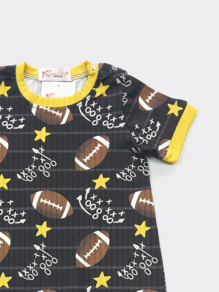 Gridiron Football Boy Romper