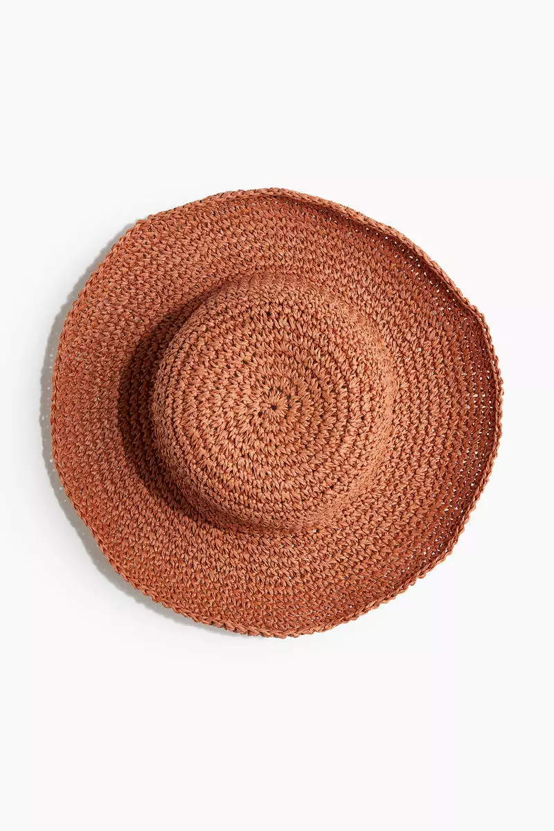 H&M Wavy-brim straw hat