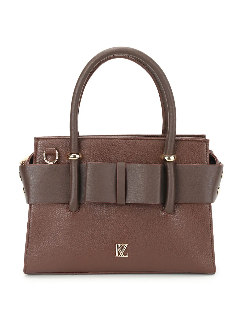 Heidi Bow Brown Handbag