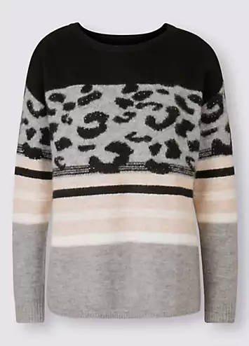 Heine Print Jumper | Grattan