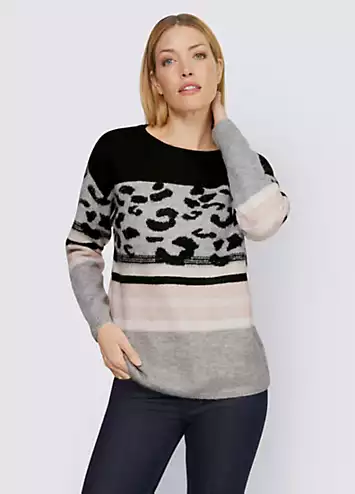 Heine Print Jumper | Grattan