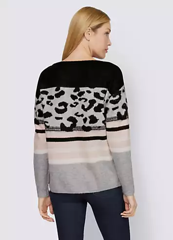 Heine Print Jumper | Grattan