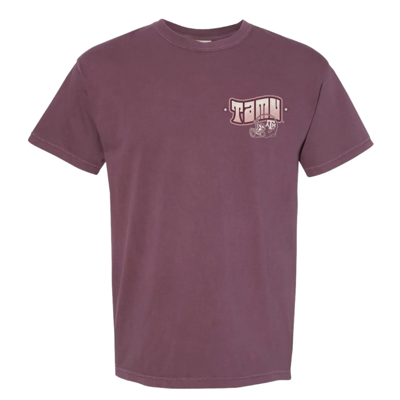 Helmet Over Kyle Field Vintage Short Sleeve - Vineyard