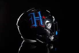 Houston Texans Speed Full Size Replica Football Helmet Alternate Blue H 2024