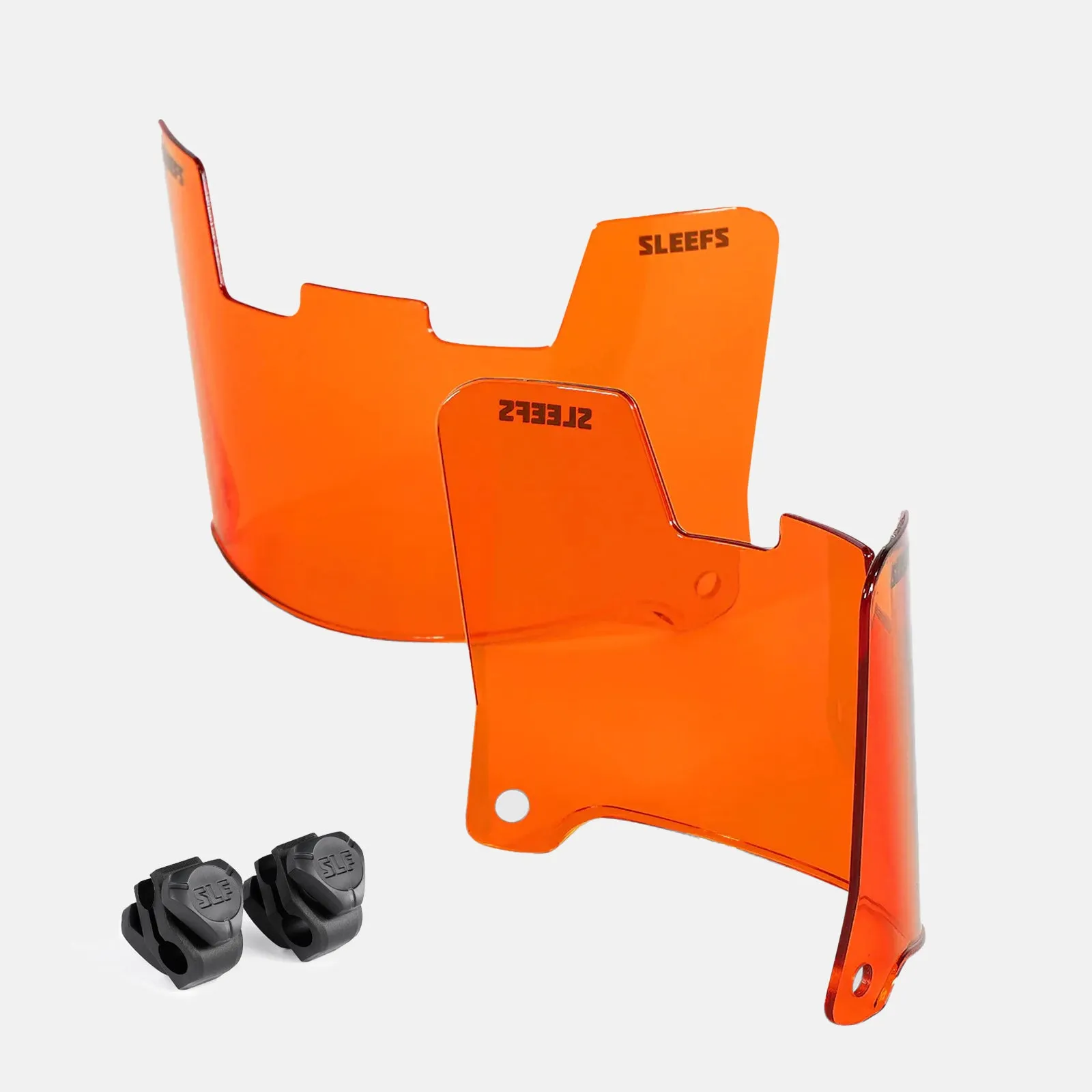 Hue Orange Helmet Eye-Shield Visor for Kids