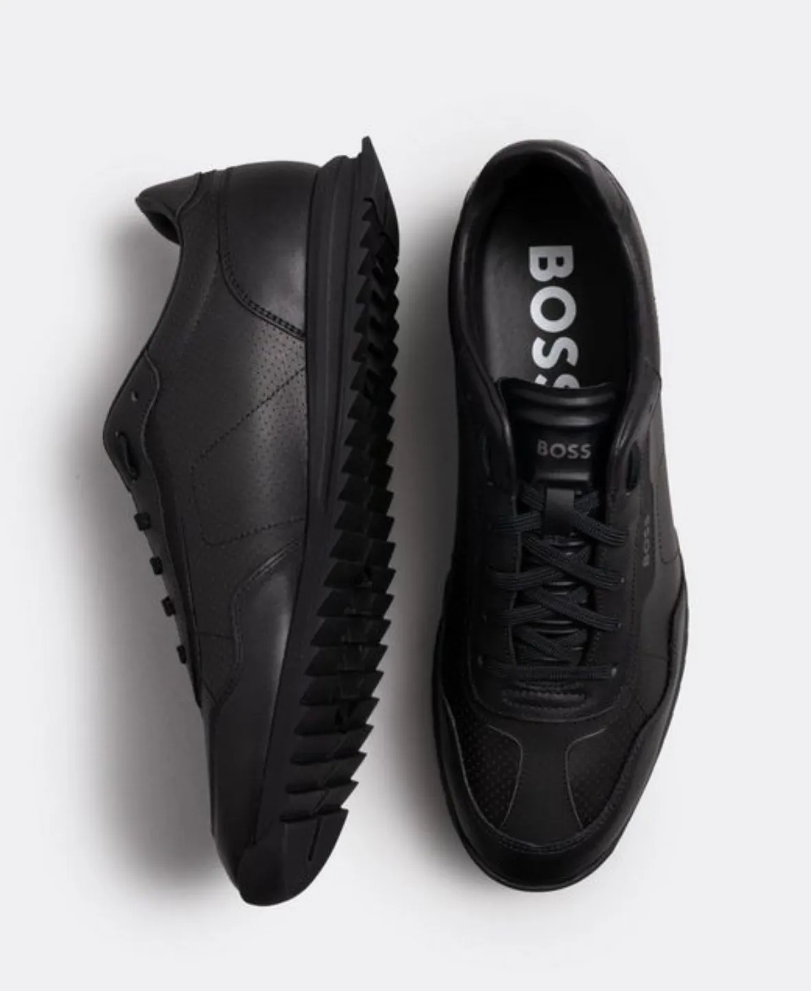 Hugo Boss Zayn Leather Trainers – Nautica Menswear