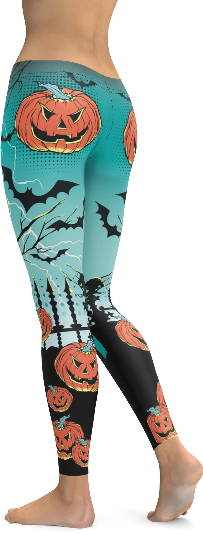 Jack O'Lantern Leggings