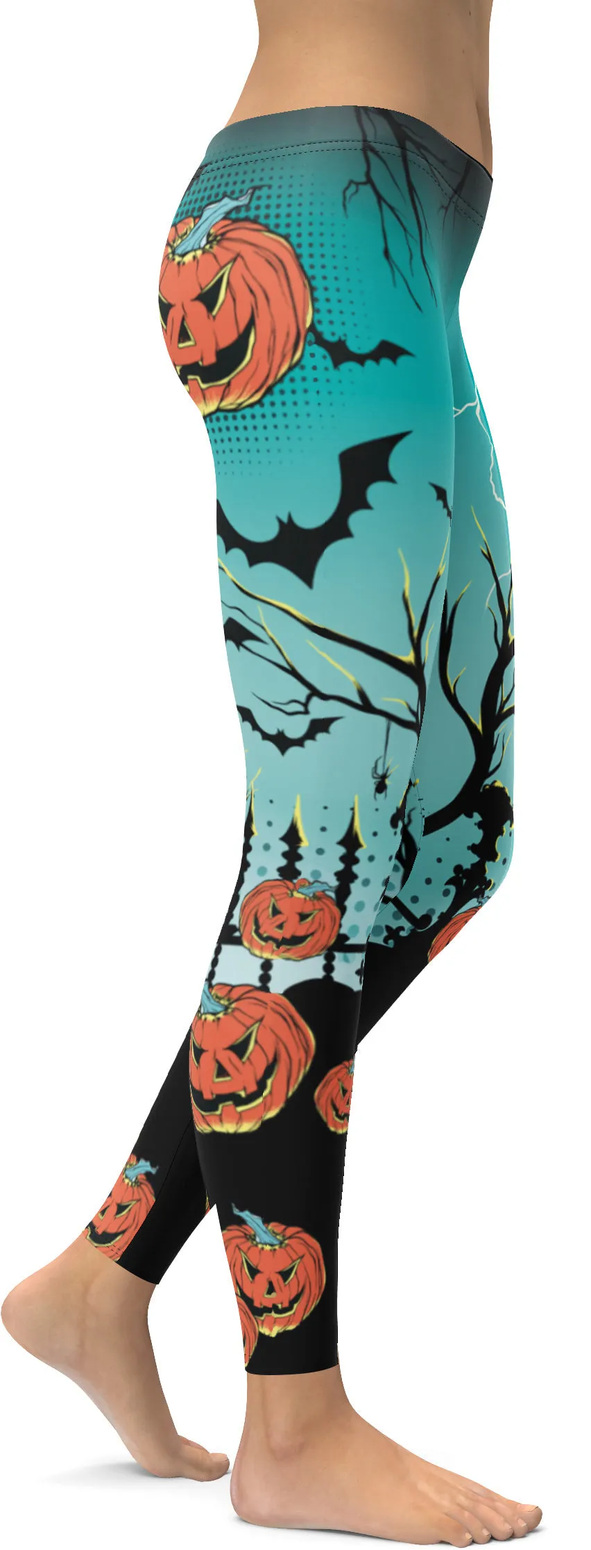 Jack O'Lantern Leggings