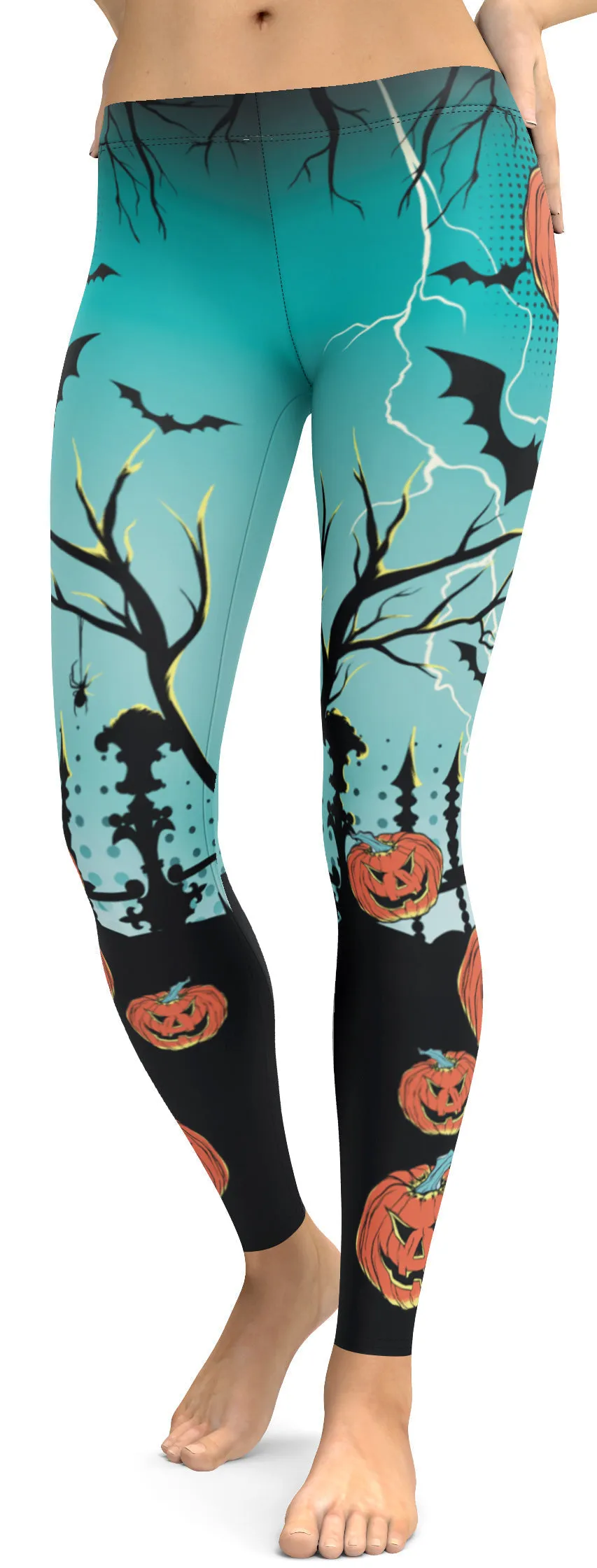 Jack O'Lantern Leggings