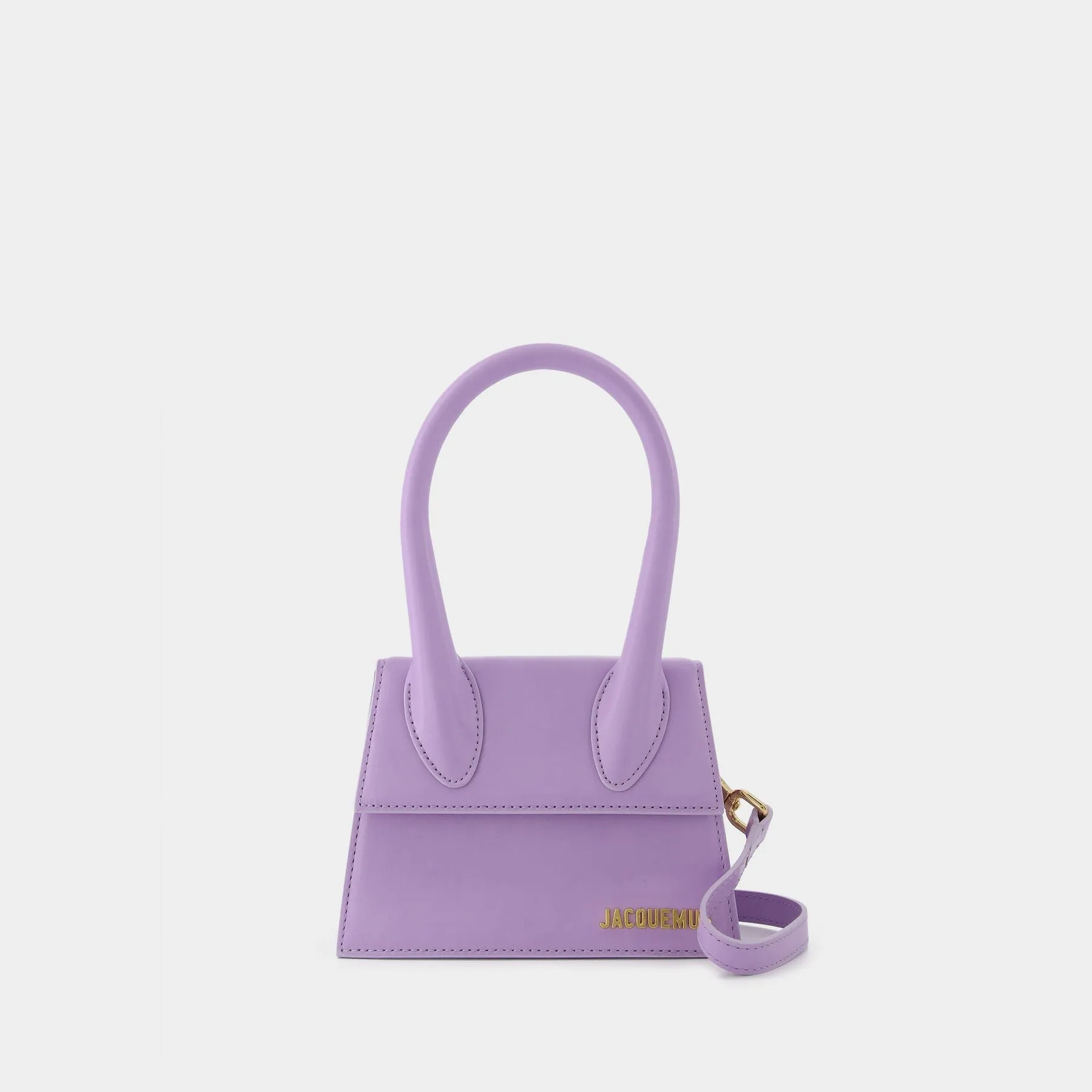 Jacquemus  Le Chiquito bag Medium in Purple Leather