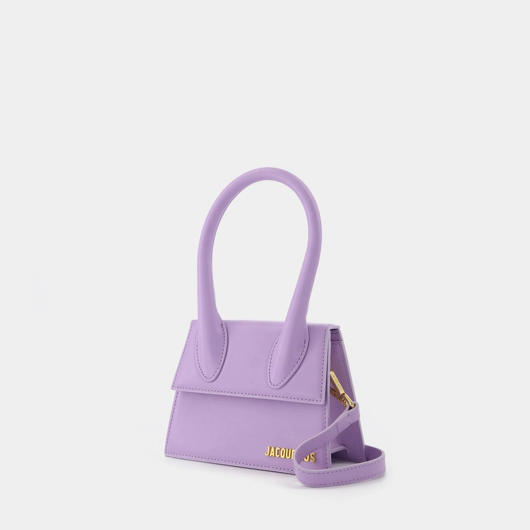 Jacquemus  Le Chiquito bag Medium in Purple Leather