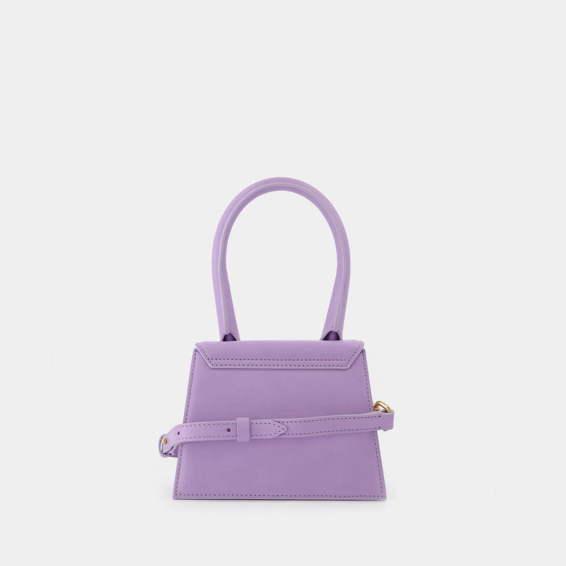 Jacquemus  Le Chiquito bag Medium in Purple Leather