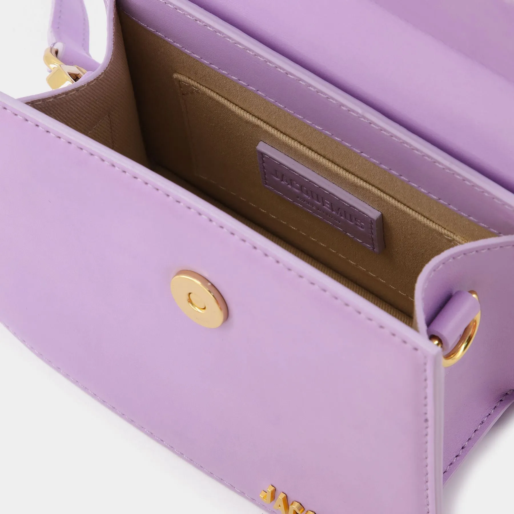 Jacquemus  Le Chiquito bag Medium in Purple Leather