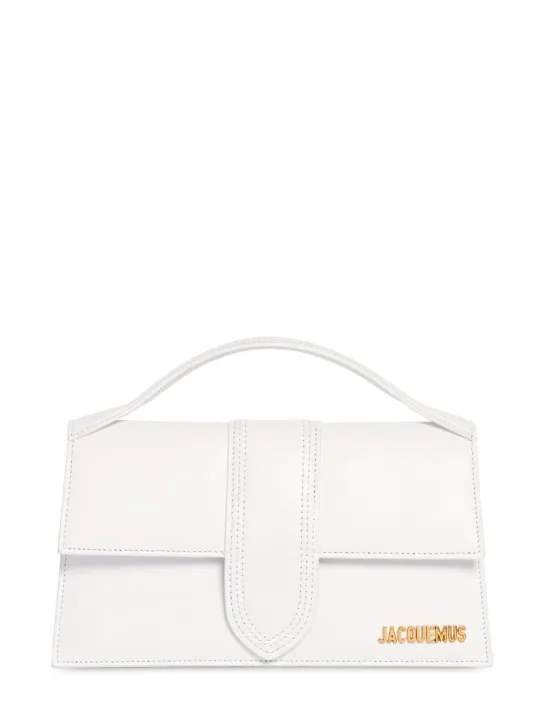 Jacquemus   Le Grand Bambino leather top handle bag 