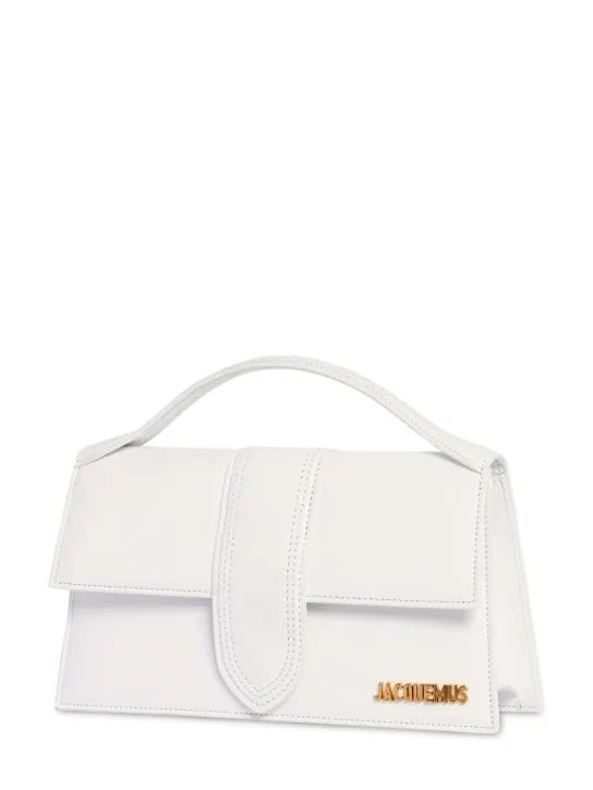 Jacquemus   Le Grand Bambino leather top handle bag 