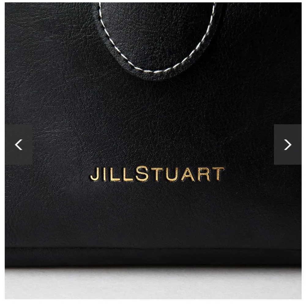 Japanese magazine gift Jill Stuart Black imitation leather Shoulder Bag