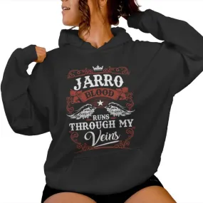 Jarro Blood Run Through My Veins Women Hoodie