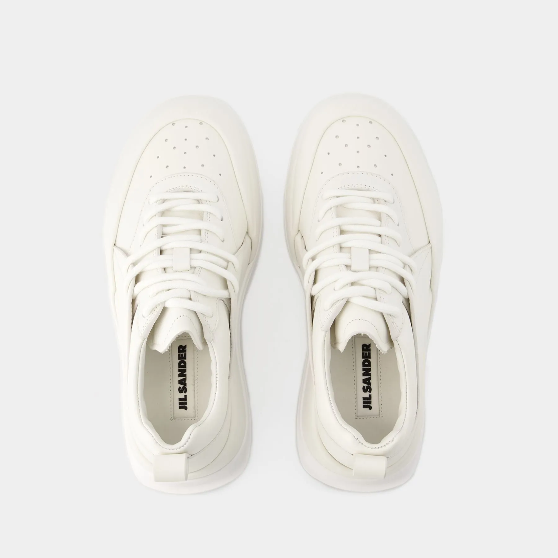 Jil Sander  Sneakers - Jil Sander - Leather - Porcelain