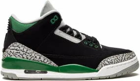 Jordan Air 3 Retro Pine Green sneakers Black