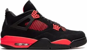 Jordan Air 4 Retro Red Thunder sneakers Black