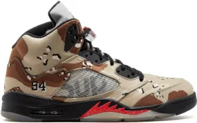 Jordan Air 5 Retro Supreme Camo sneakers Neutrals